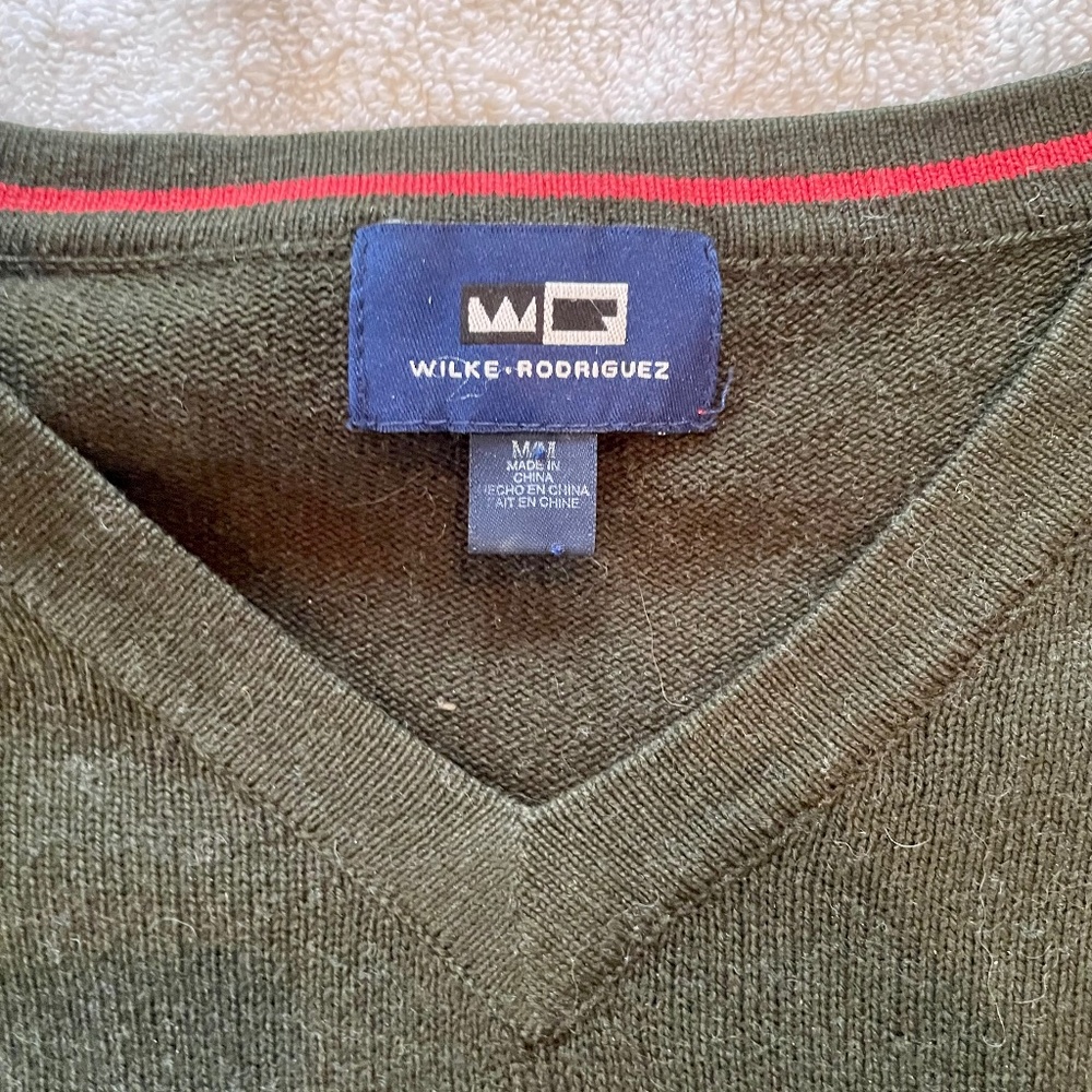 Wilke Rodriguez Silk/Cashmere green sweater